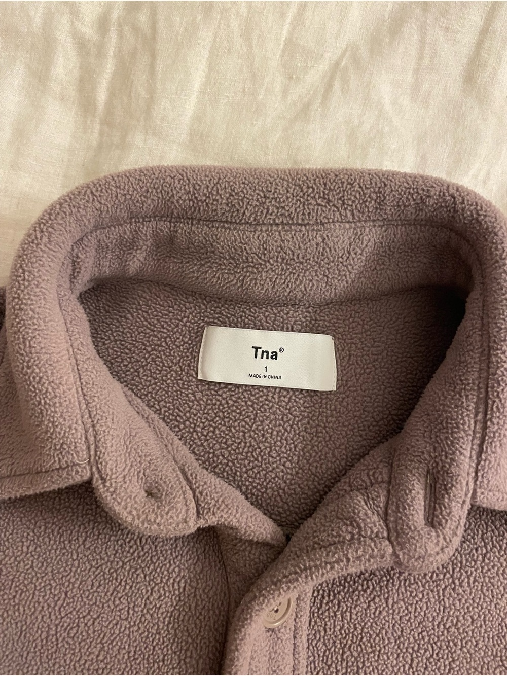 TNA Fleece Button-Up Shacker Jacket - Picture 2 of 2
